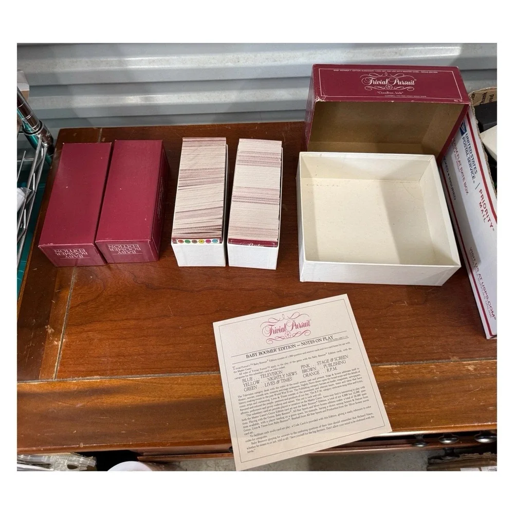 Trivial Pursuit Baby‎ Boomer Edition Card Set, Vintage Card Set